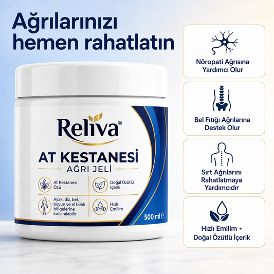 Reliva® At Kestanesi Masaj Jeli