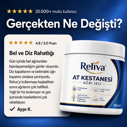 Reliva® At Kestanesi Masaj Jeli