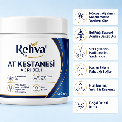 Reliva® At Kestanesi Masaj Jeli