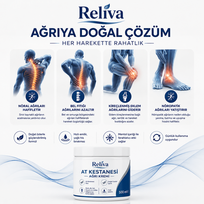 Reliva® At Kestanesi Masaj Jeli